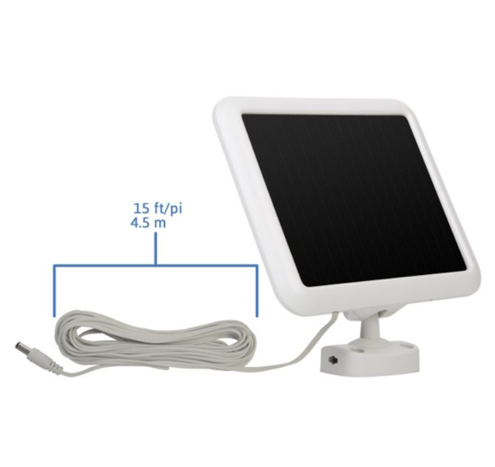 LED Solar Lamp With Motion Detector and Rechargeable Lithium Battery