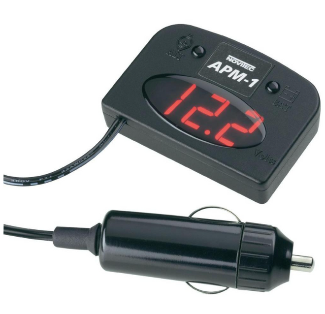 APM-1 VOLTMETER 12V DIGITAL BATTERY POWER ALERT