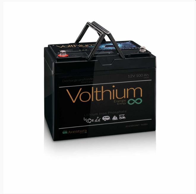 Volthium Lithium AVENTURA 12V 100AH BATTERY / Cold Charging Protection