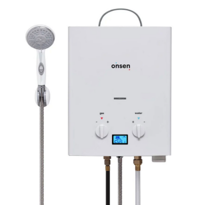 5L PORTABLE WATER HEATER TANKLESS 32000 BTU ON-PWH-5L