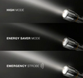 Energizer Vision HD Extra Performance Metal Flashlight with Digital Focus