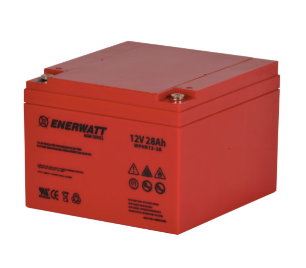 Enerwatt WPHR12-28 BATT AGM 12V 28A HIGH RATE 10-121-10198