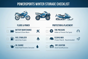Winter Storage Checklist: Powersports Vehicles with an AGM Battery