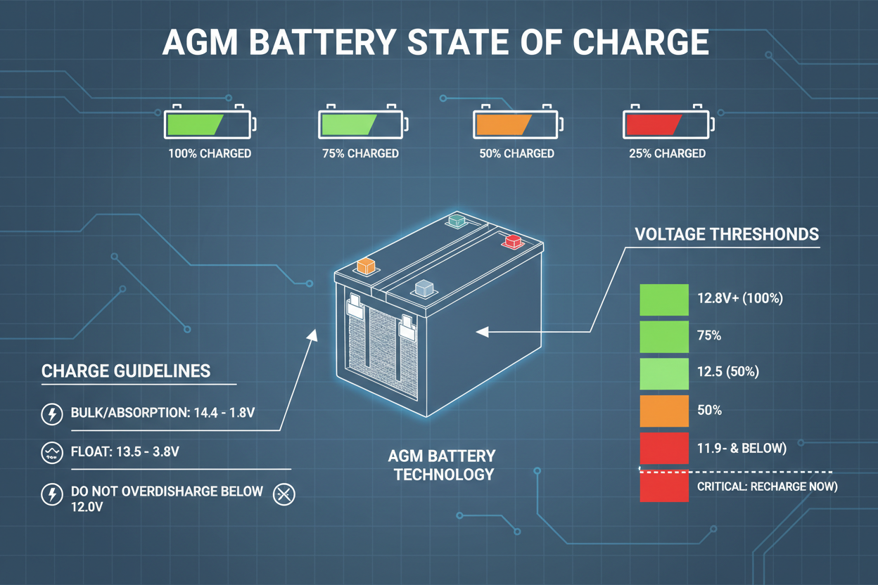 Understanding AGM Battery State of Charge: Key Insights and Guidelines ...