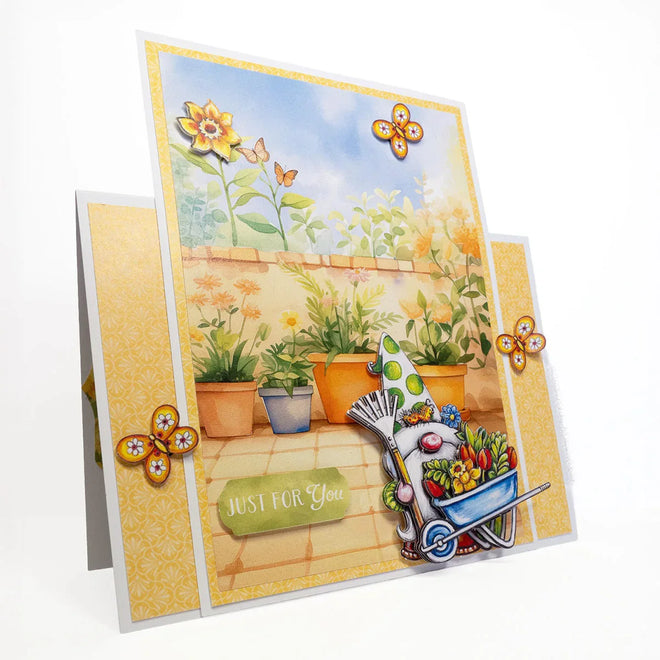 Garden Gnomes Scene Stash 24 sheets