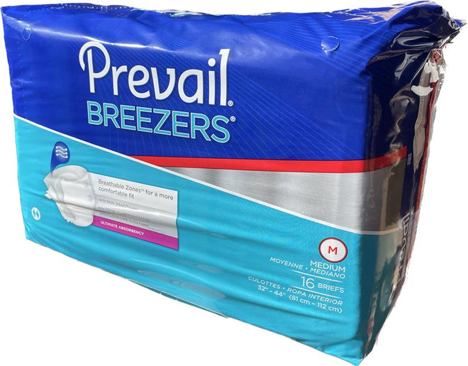 Prevail Breezers Ultimate Absorbency Medium 16 count