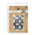 Distressed Mandala Pre Cut Rubber Stamp by Andy Skinner