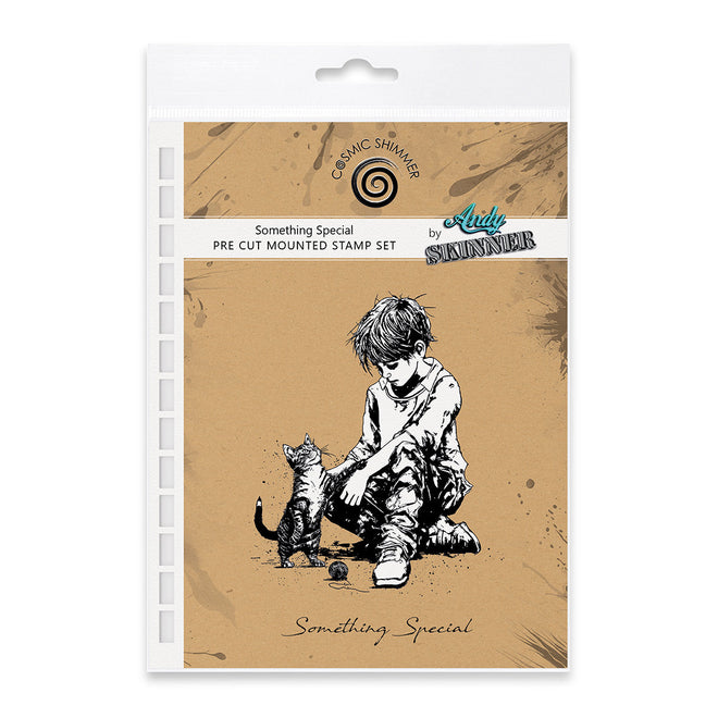 Something Special Pre Cut Rubber Stamp Set by Andy Skinner
