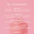 Pre-Wash Scalp fortifying oil - Rosemary