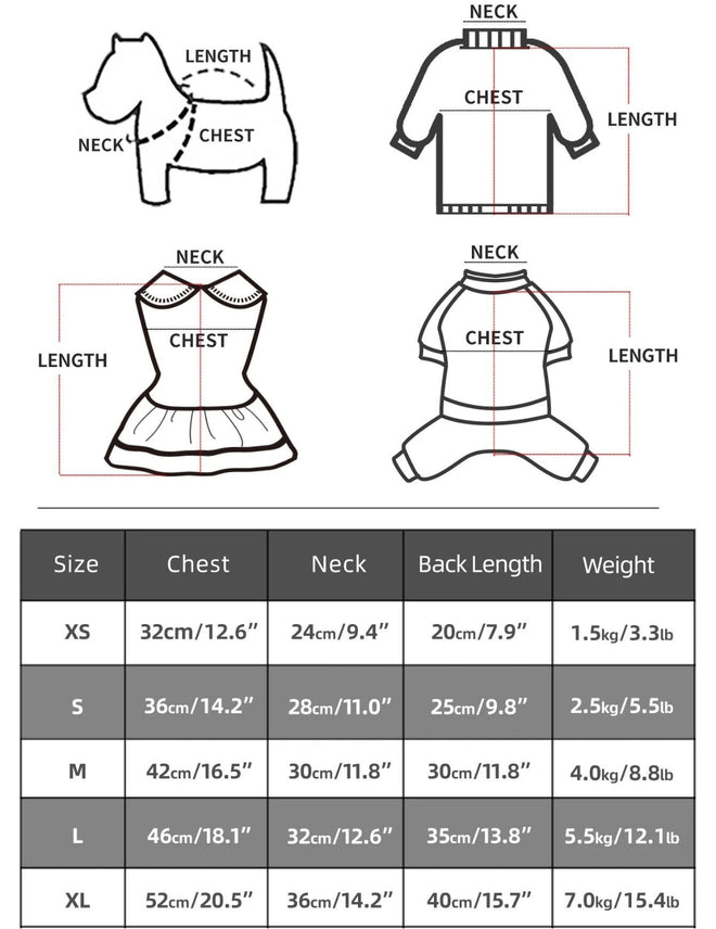 Gigi Dog Dress | Structured Dog Outfit