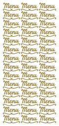 Peel Off Stickers - Menu