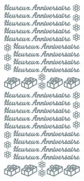 Peel Off Stickers - Heureux Anniversaire