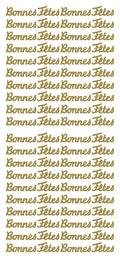 Peel Off Stickers - Bonnes Fêtes