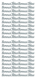 Peel Off Stickers - Bonnes Fêtes