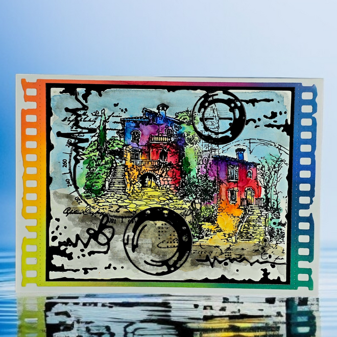 AALL and Create - A6 Stamp Set - Heritage Homes