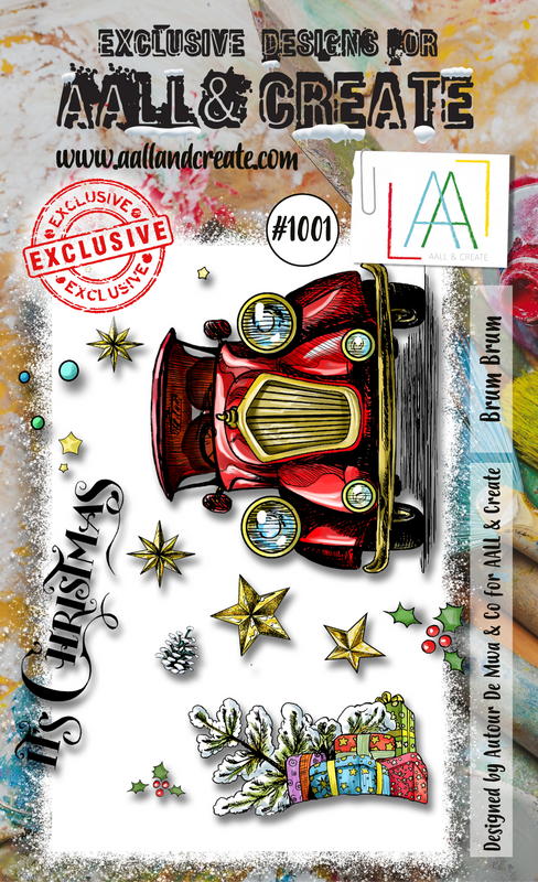 AALL and Create A6 Stamp Set - #1001 - Brum Brum