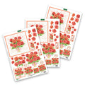 Die Cut Decoupage – Red Roses (Pack Of 3)