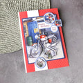 Die Cut Decoupage – Motorbike & Tools (Pack Of 3)