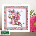 Die Cut Decoupage – Filled With Flowers (Pack Of 3)