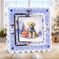 Katy Sue Santa Paws Die Cut Topper & Decoupage Collection