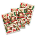 Katy Sue Designs Die Cut Decoupage – Christmas Fireplace Scene (pack of 3)