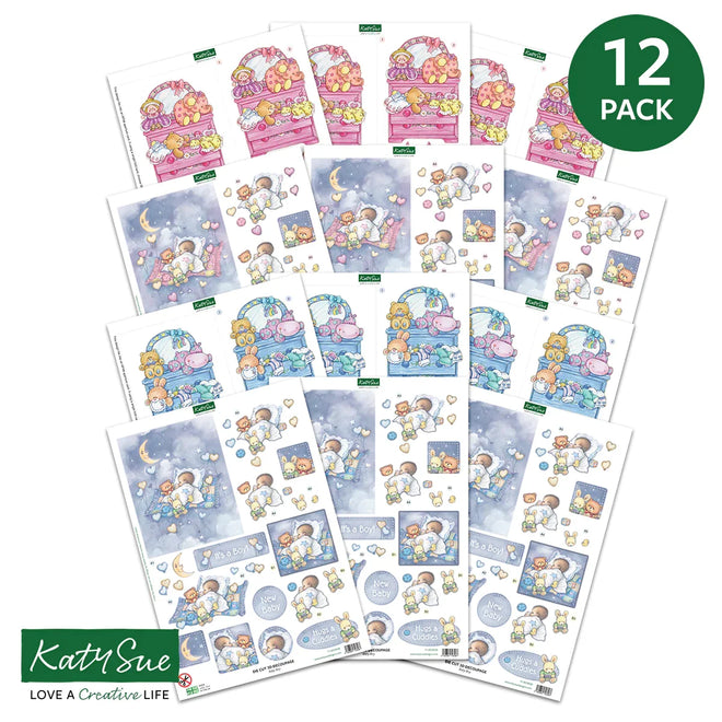 Die Cut Decoupage – Baby (Pack Of 12)
