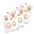 Die Cut Decoupage - Easter Animals & Spring Florals (pack of 12)