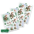 Die Cut Decoupage – Robins (Pack Of 12)