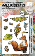 AALL and Create #1102 - A7 Stamp Set - Urban Magic