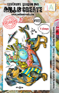 AALL and Create - A7 Stamp Set - Barking Mad Rockers