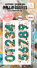 AALL and Create - A8 Stamp Set - Numero Uno