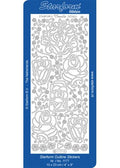 Deco Stickers - Doodle Design Roses