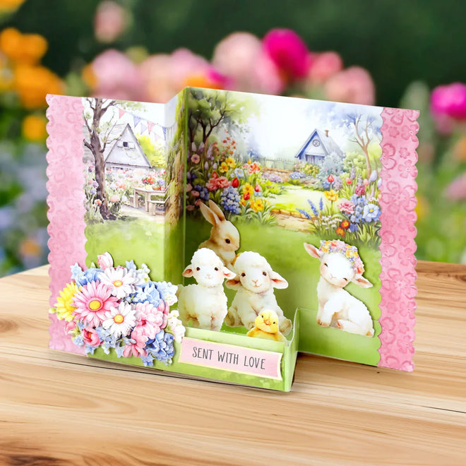 Spring Animals Die Cut Embellishments, 3 sheets