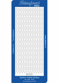 Deco Stickers - Border Oval with Lines