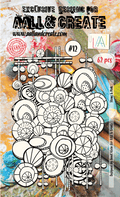 AALL and Create Ephemera - 012 - Stems & Pods - White