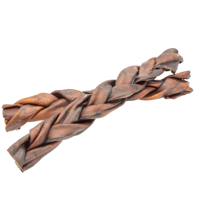 10-12 Inch Braided Collagen Stick