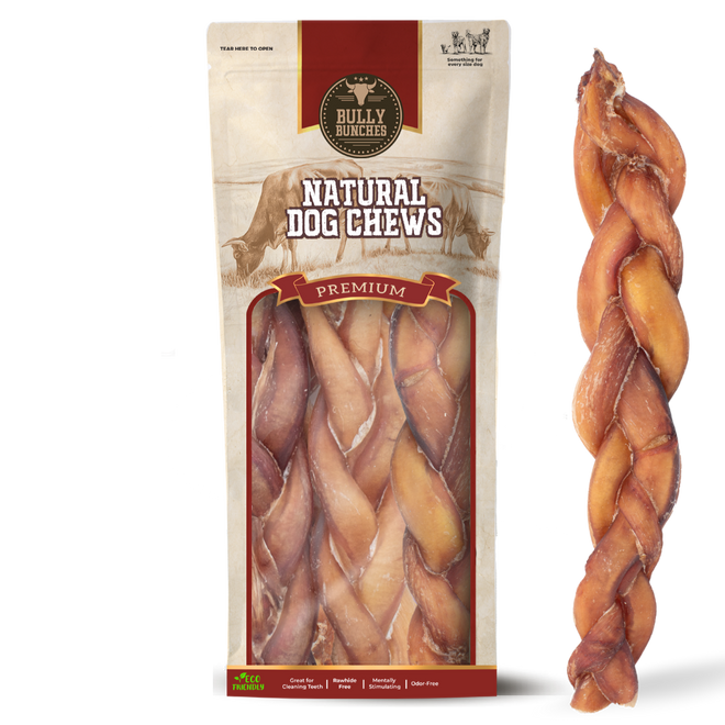 12 Inch Monster Braided Bully Stick