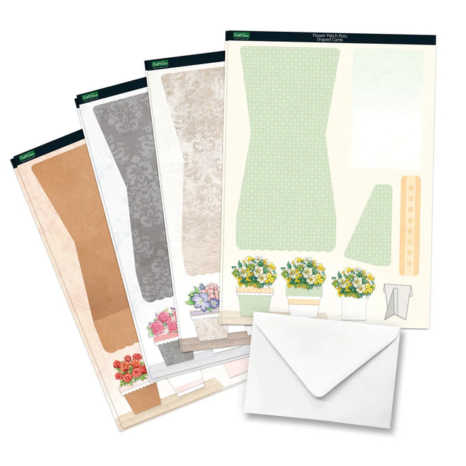Flower Patch Pots Card Making Kit
