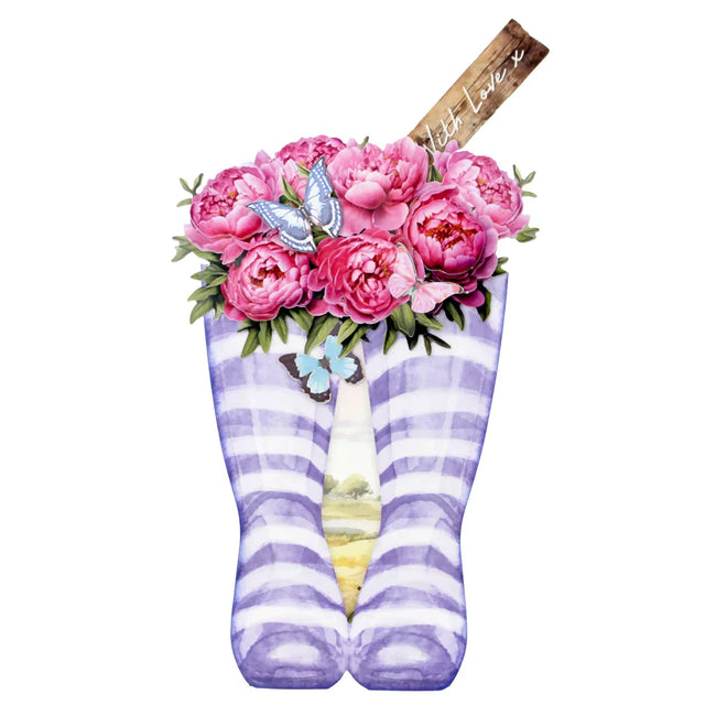 Wonderful Wellington Boots, Card Making Kit