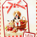 Picnic Pups Die Cut Topper & Decoupage Collection
