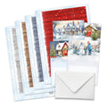 Katy Sue Christmas Garden Picket Fence Card Making Kit