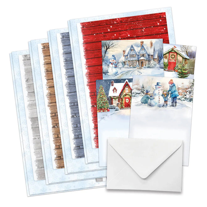 Katy Sue Christmas Garden Picket Fence Card Making Kit