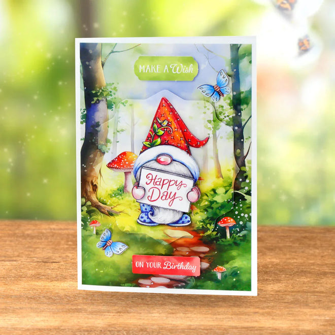 The Garden Gnomes Card Making Kit