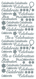 Peel Off Stickers - Celebrate