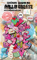 AALL and Create  Ephemera Die-Cuts - 18 - Flying Hearts