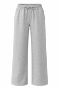 Maeve Luxeflow - Relaxed 3/4 Zip Top In Heather Grey