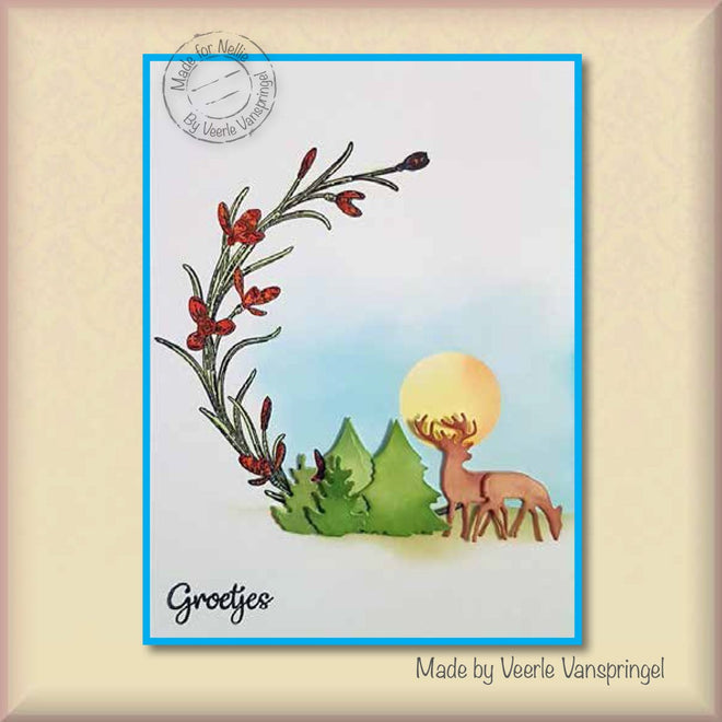 Nellie's Choice - Shape Dies - Mini Dies Pinetrees-1