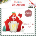 CrafTreat DIY Paper Lanterns - Winter House