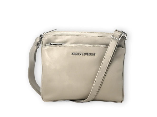 Sac à bandoulière "Crossbody" champagne | Gisèle petit