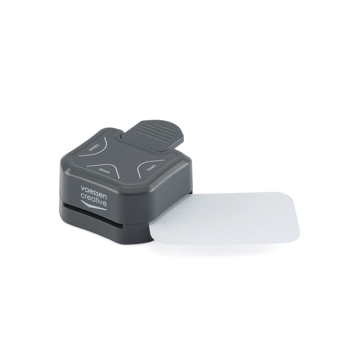 Vaessen Creative • 3-in-1 Corner Punch 4-7-10mm Graphite